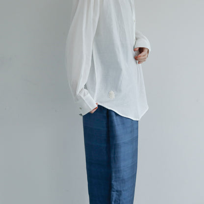 BUNON／Logo&Embroidery Blouce（BN2669）