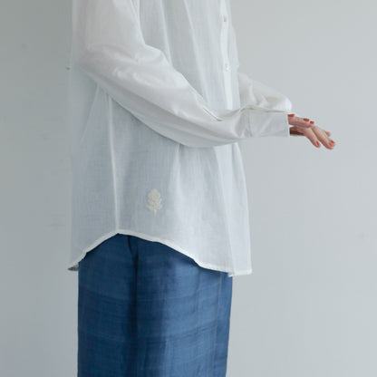 BUNON／Logo&Embroidery Blouce（BN2669）