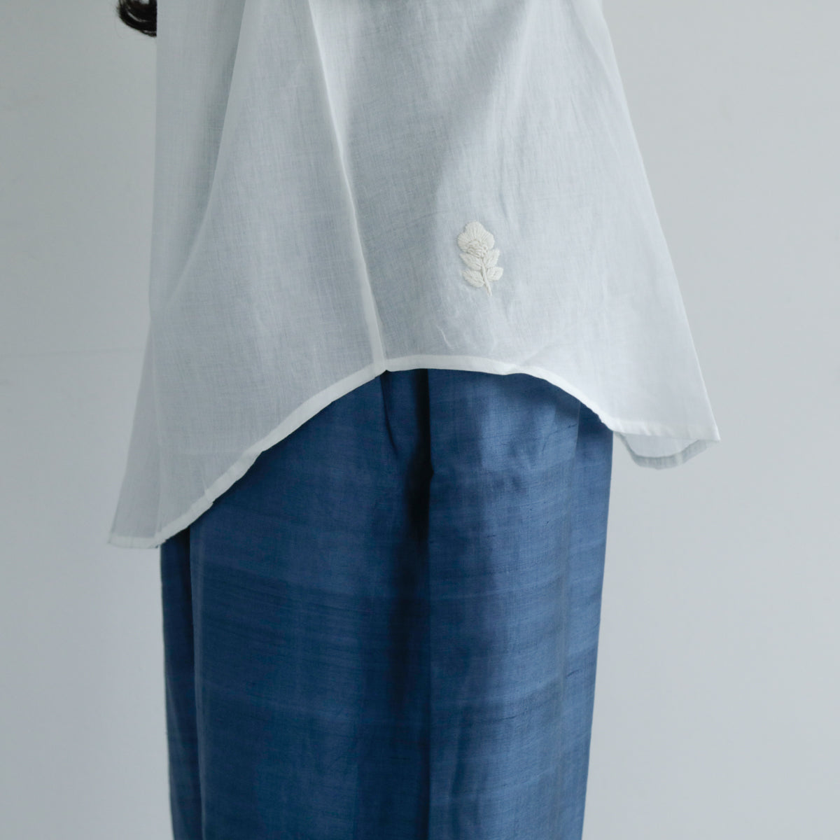 BUNON／Logo&Embroidery Blouce（BN2669）
