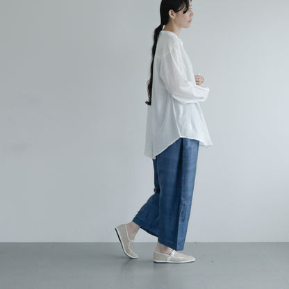 BUNON／Logo&Embroidery Blouce（BN2669）