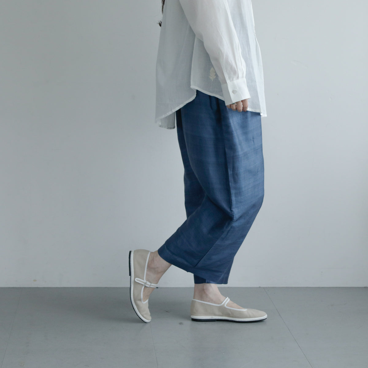 BUNON／Logo&Embroidery Blouce（BN2669）