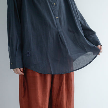 BUNON／Logo&Embroidery Blouce（BN2669）