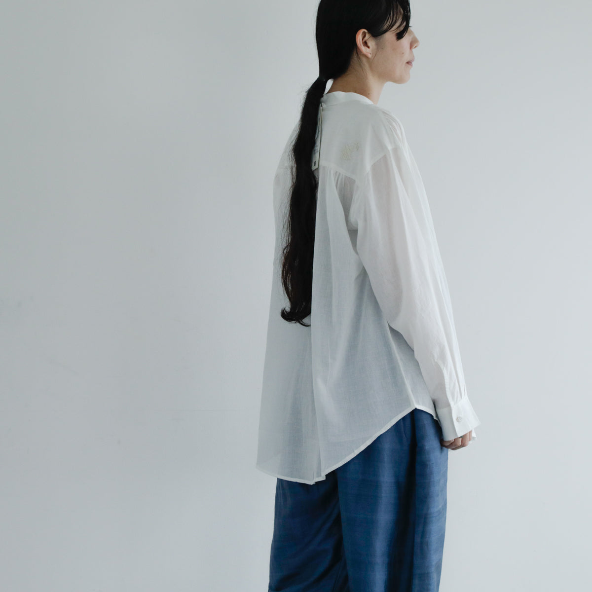 BUNON／Logo&Embroidery Blouce（BN2669）