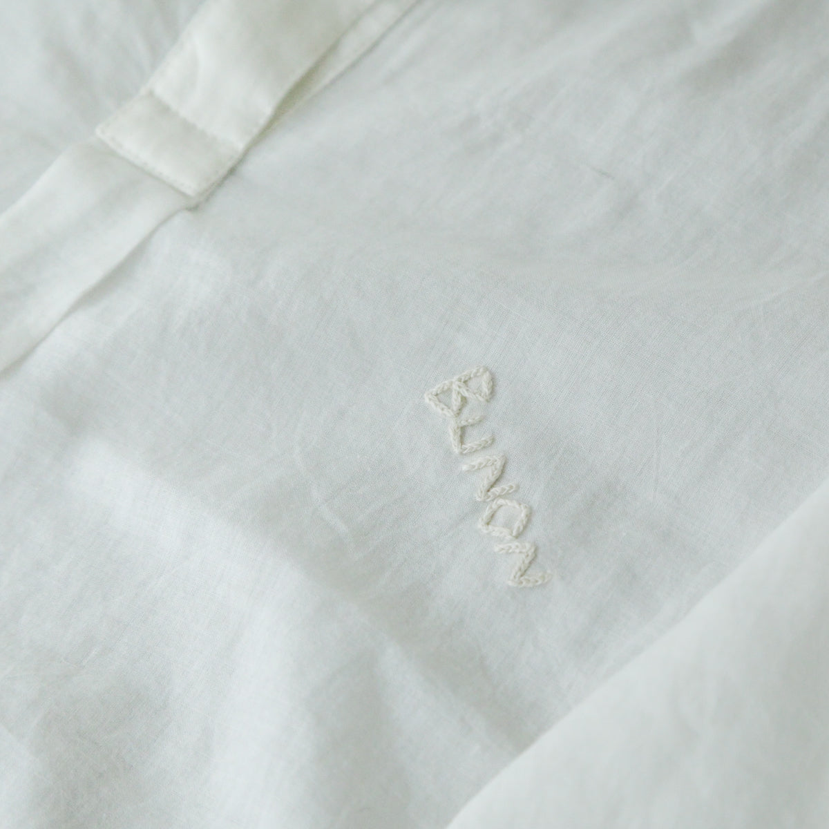 BUNON／Logo&Embroidery Blouce（BN2669）