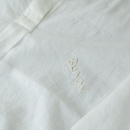 BUNON／Logo&Embroidery Blouce（BN2669）
