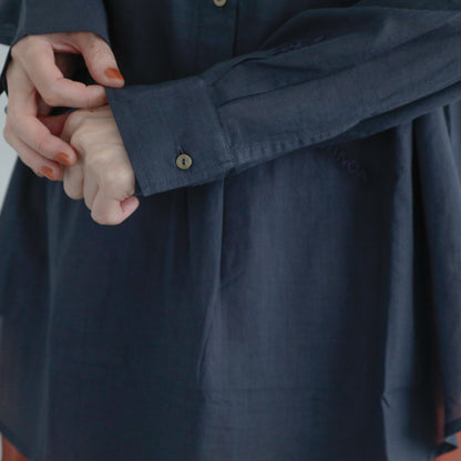 BUNON／Logo&Embroidery Blouce（BN2669）