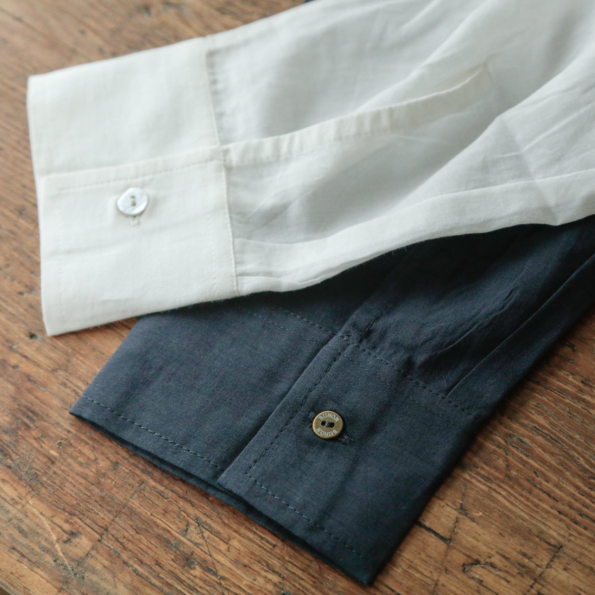 BUNON／Logo&Embroidery Blouce（BN2669）