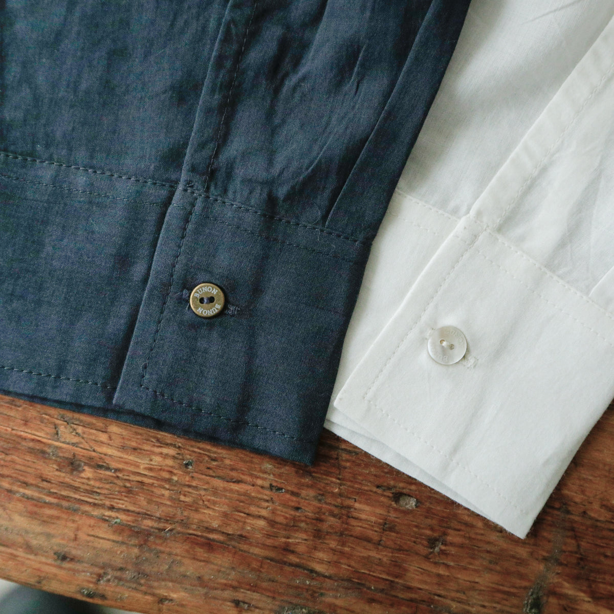 BUNON／Logo&Embroidery Blouce（BN2669）