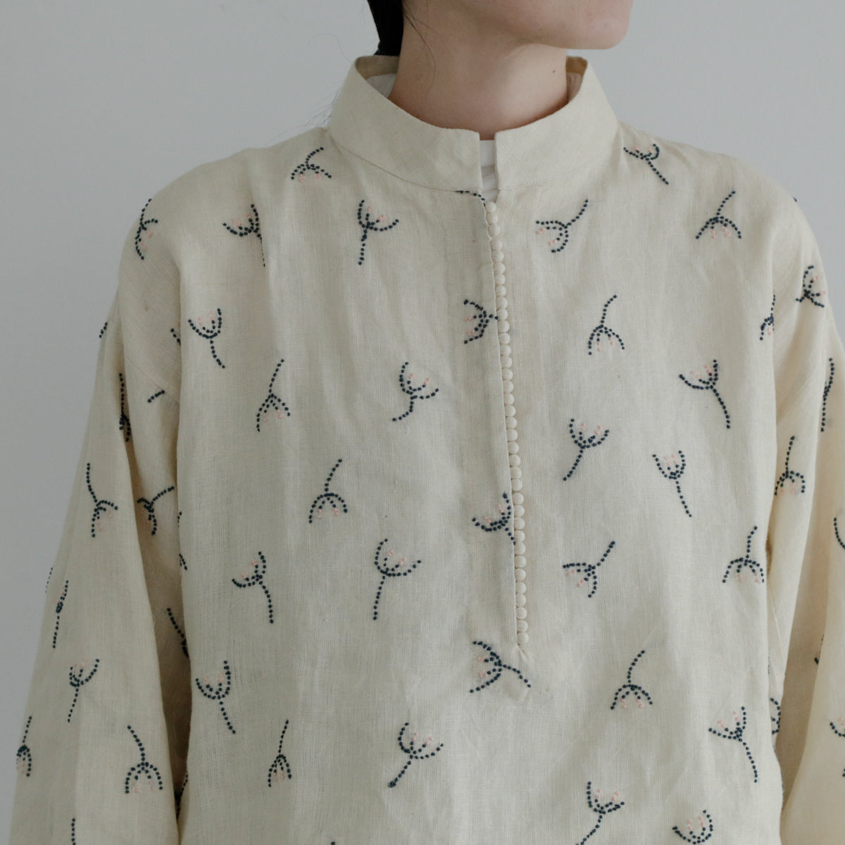 BUNON／Front Button Blouce（BN2680）