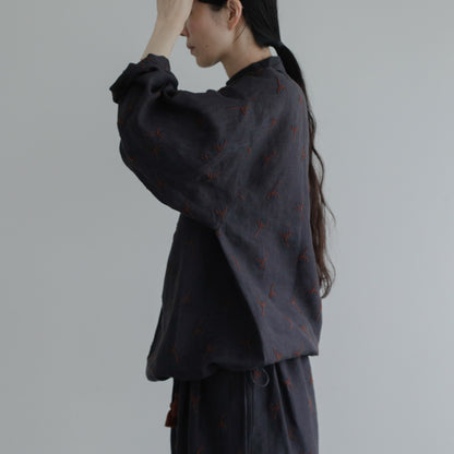 BUNON／Front Button Blouce（BN2680）