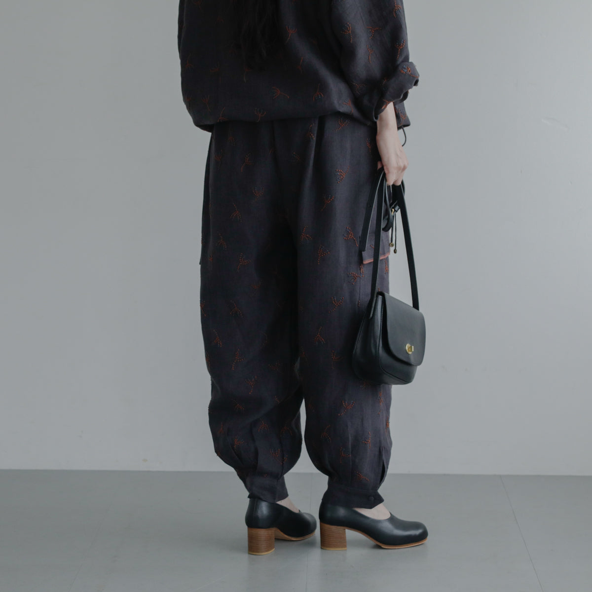 BUNON／Embroidery Parachute Pants（BN2683）