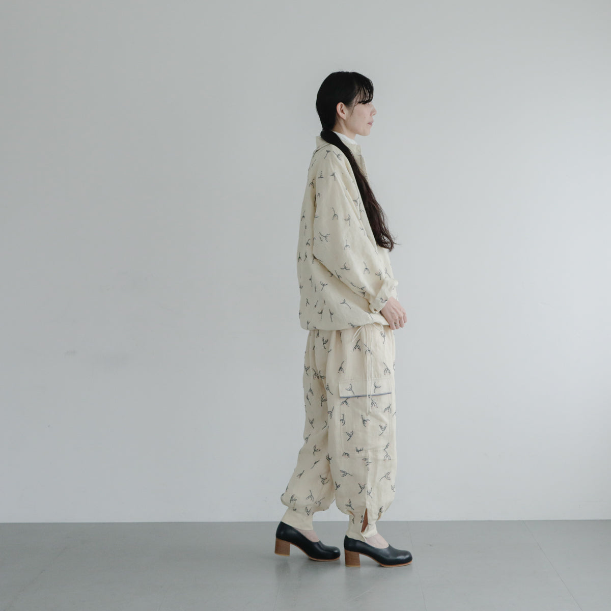 BUNON／Embroidery Parachute Pants（BN2683）