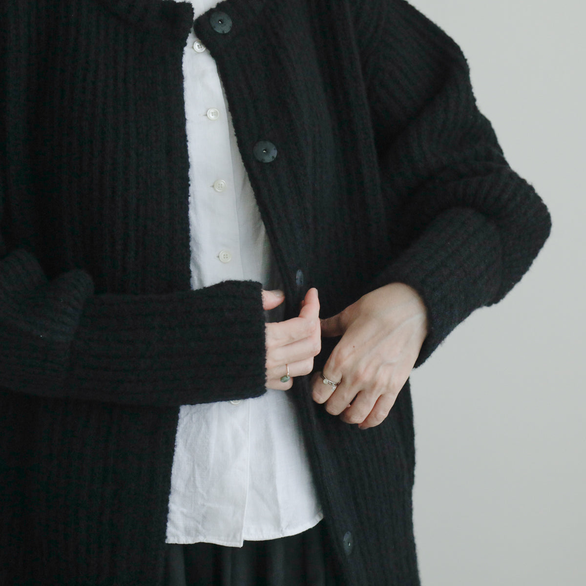 【予約商品】FREEMAN--B／チャンキーニットコートカーディガン