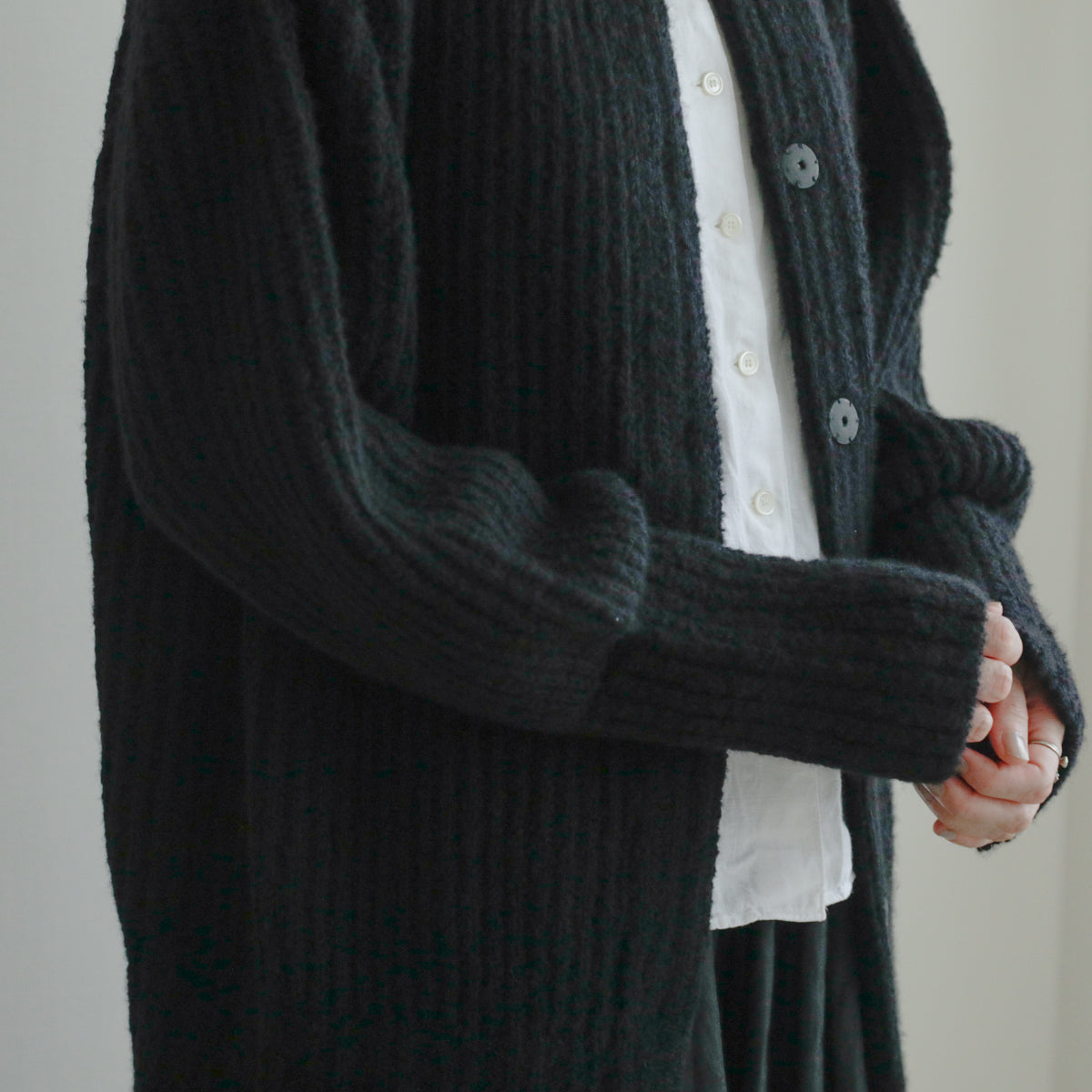 【予約商品】FREEMAN--B／チャンキーニットコートカーディガン