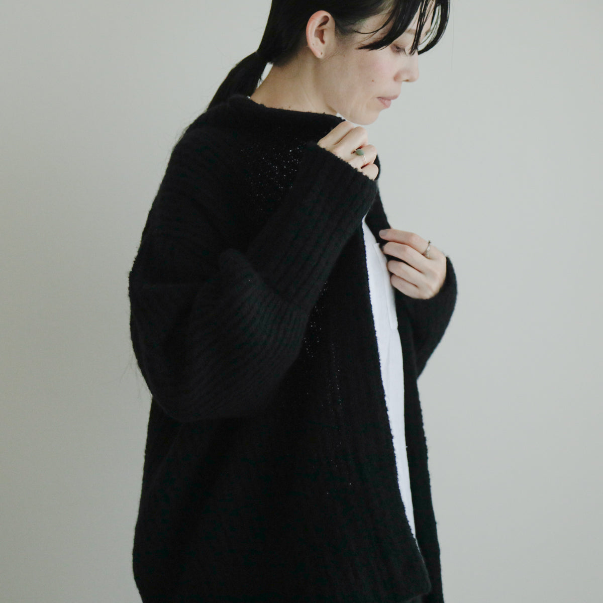 【予約商品】FREEMAN--B／チャンキーニットコートカーディガン