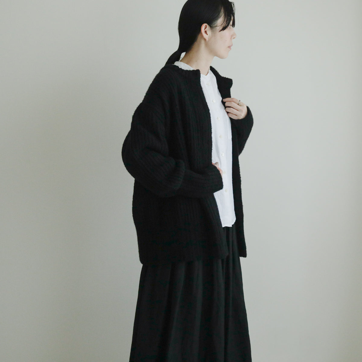 【予約商品】FREEMAN--B／チャンキーニットコートカーディガン