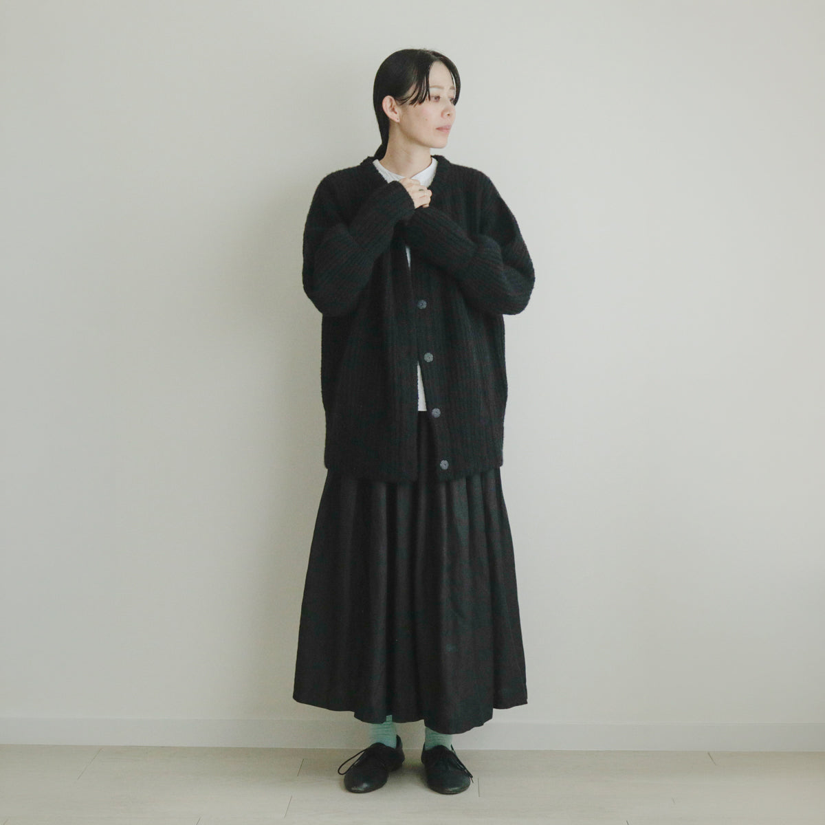 【予約商品】FREEMAN--B／チャンキーニットコートカーディガン