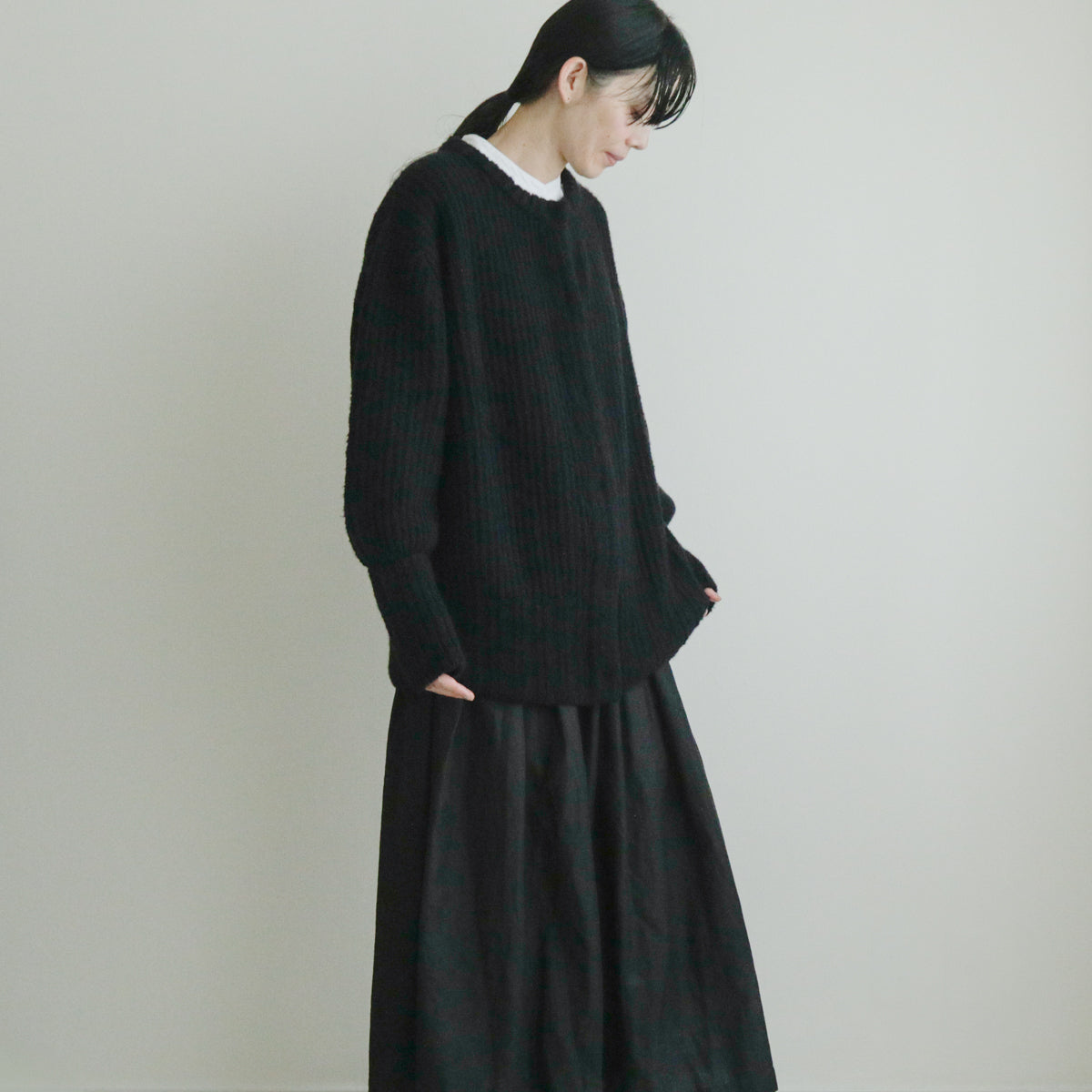 【予約商品】FREEMAN--B／チャンキーニットコートカーディガン