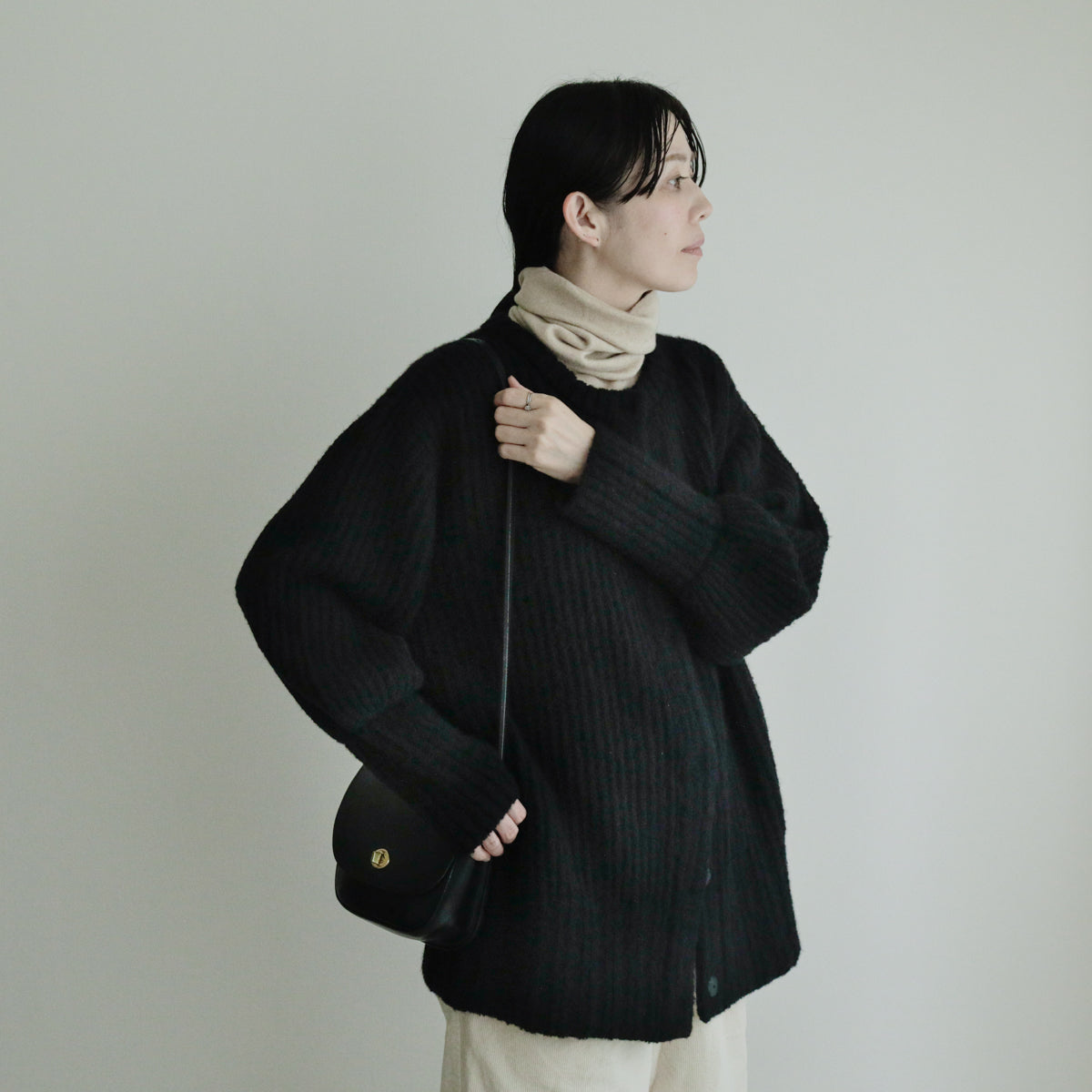 【予約商品】FREEMAN--B／チャンキーニットコートカーディガン
