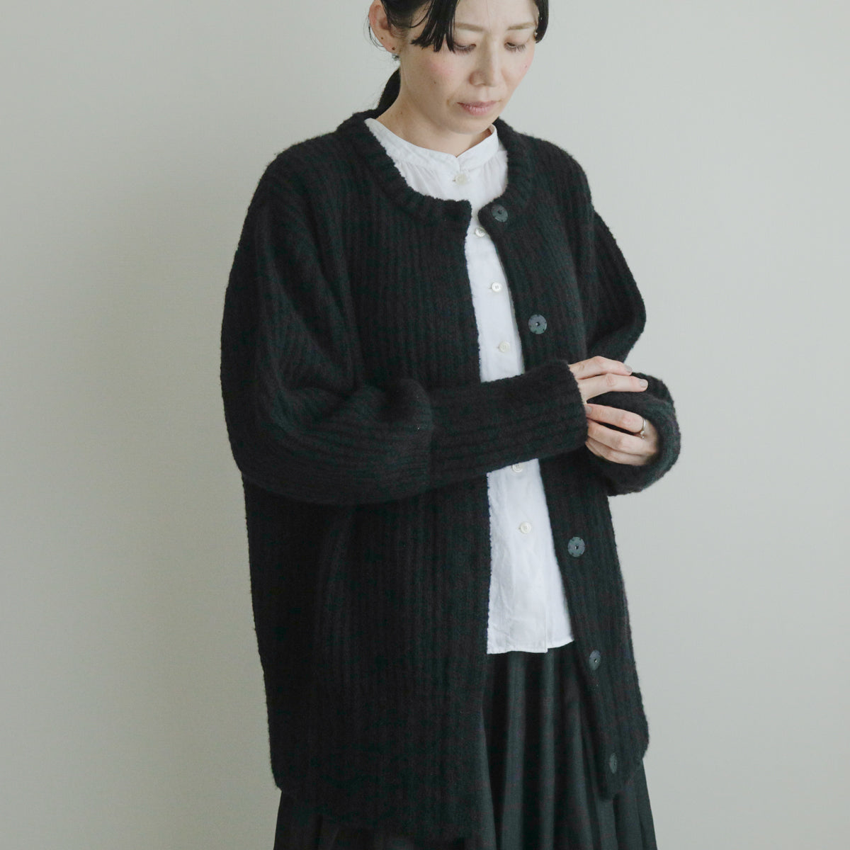 【予約商品】FREEMAN--B／チャンキーニットコートカーディガン