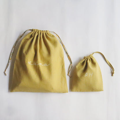 【受注商品　名入れ刺繍】入園・入学バッグセット