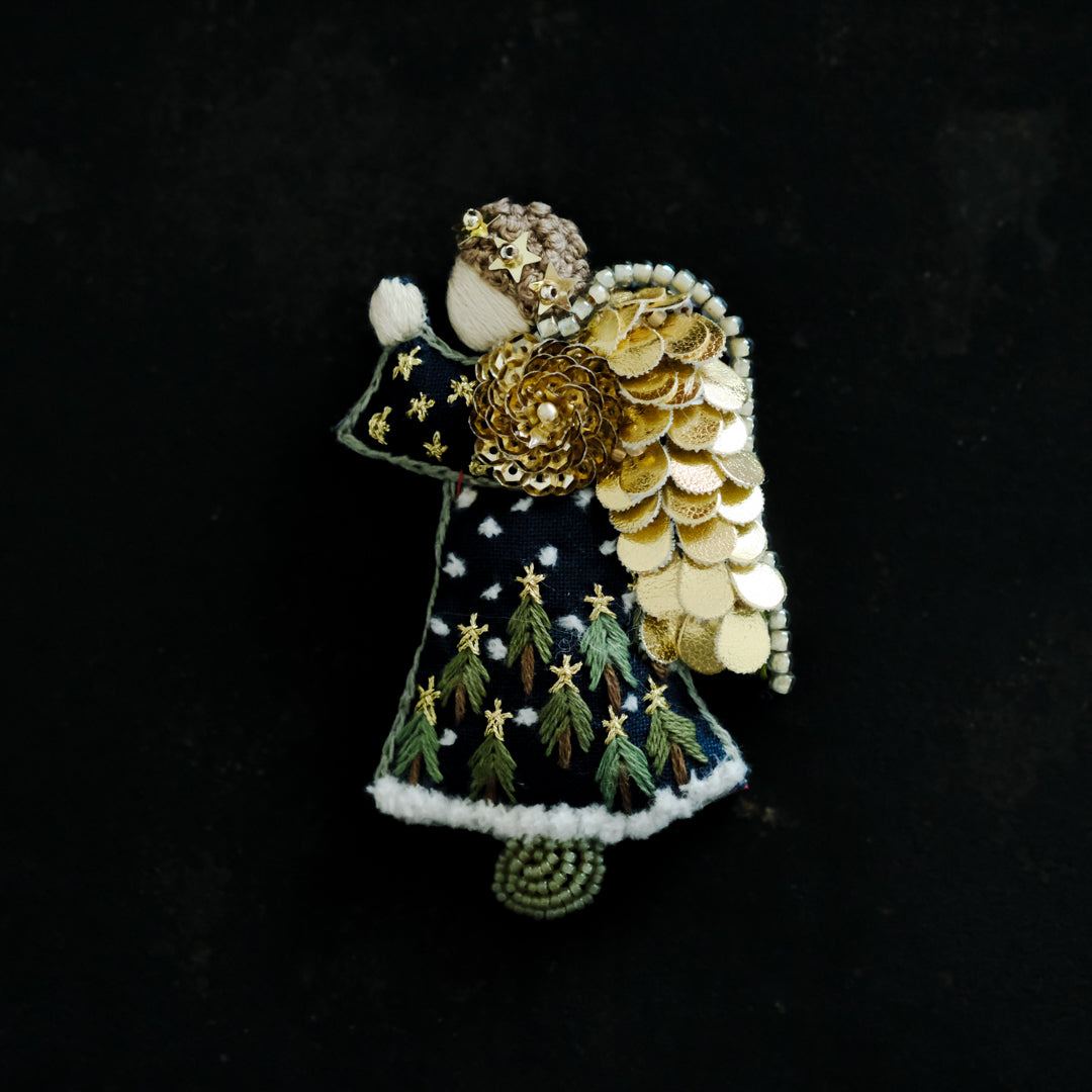 ［BOZZOLO］祈る天使 Brooch （A）