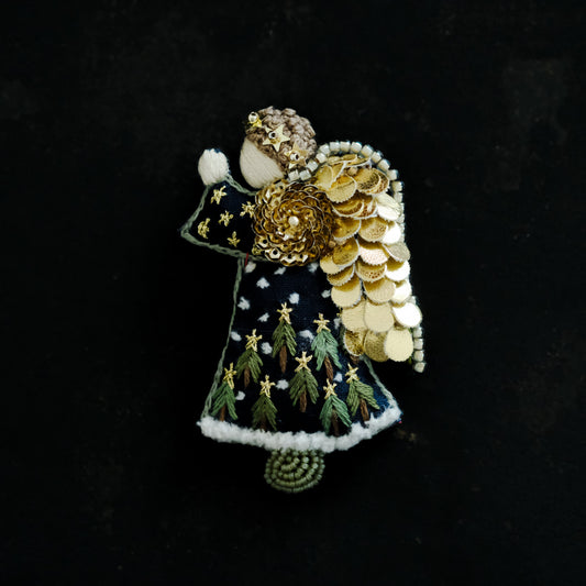 ［BOZZOLO］祈る天使 Brooch （A）