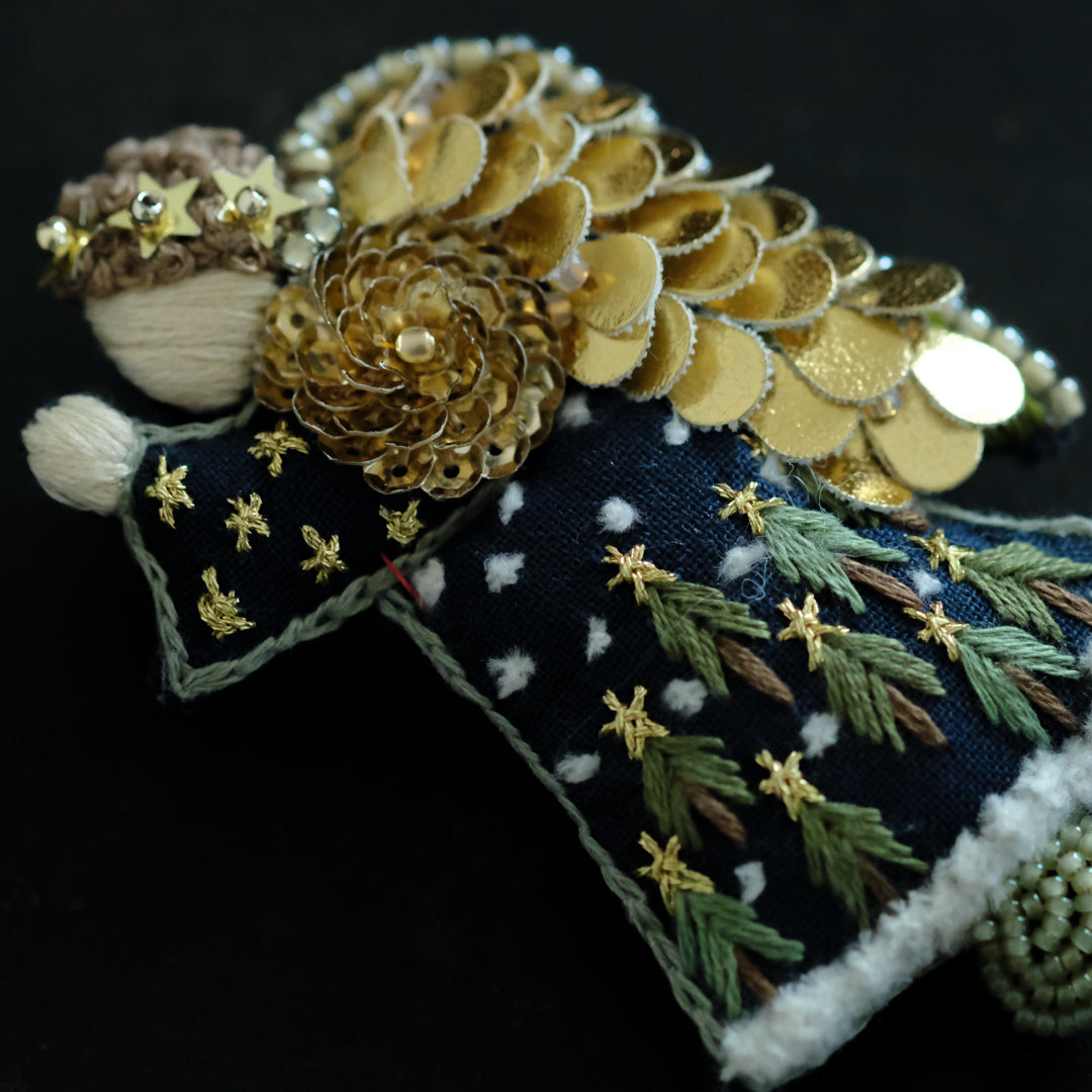 ［BOZZOLO］祈る天使 Brooch （A）