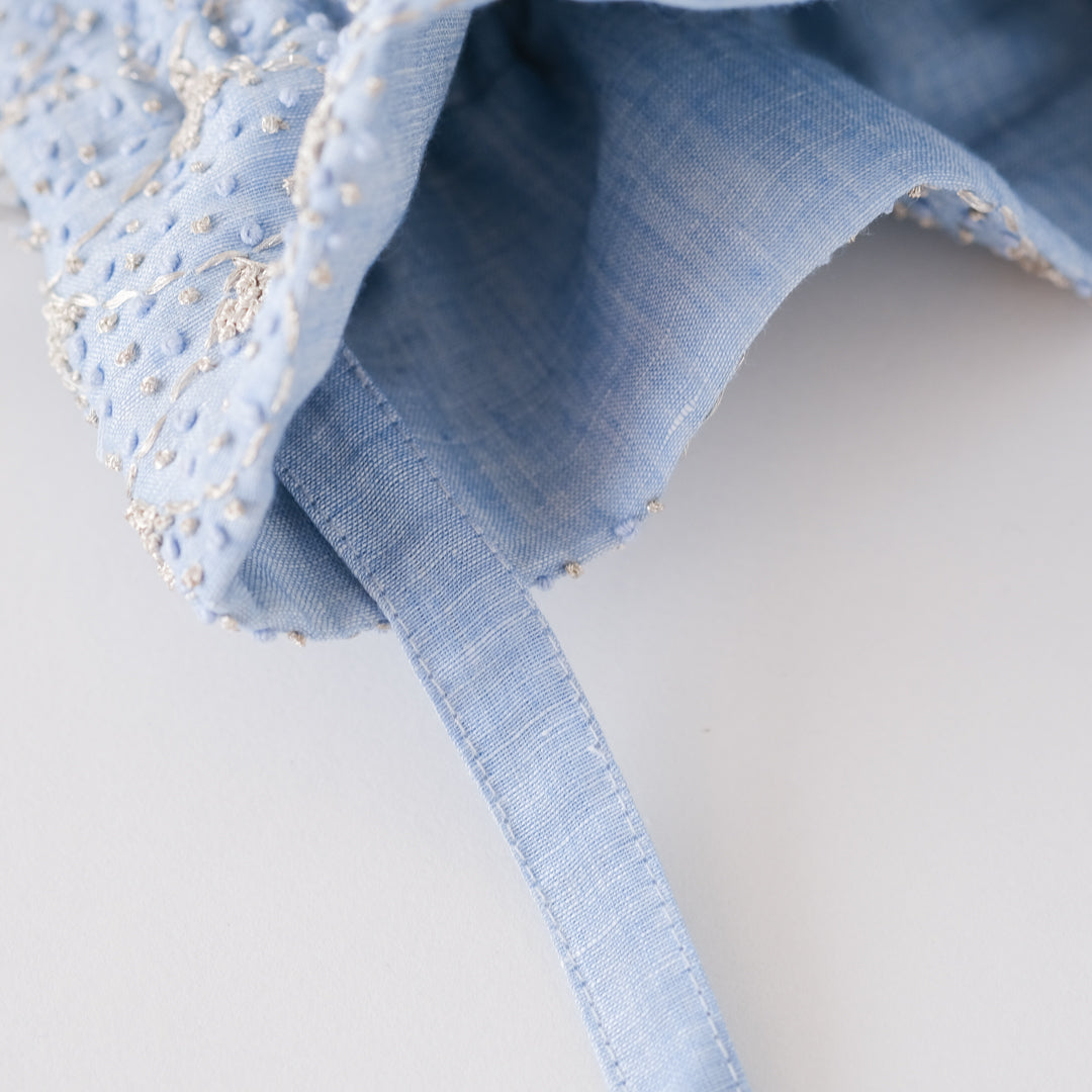 ［BUNON］Embroidery Drawstring Bag