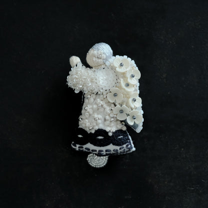 ［BOZZOLO］祈る天使 Brooch （B）