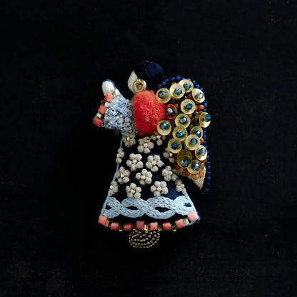 ［BOZZOLO］祈る天使 Brooch （C）