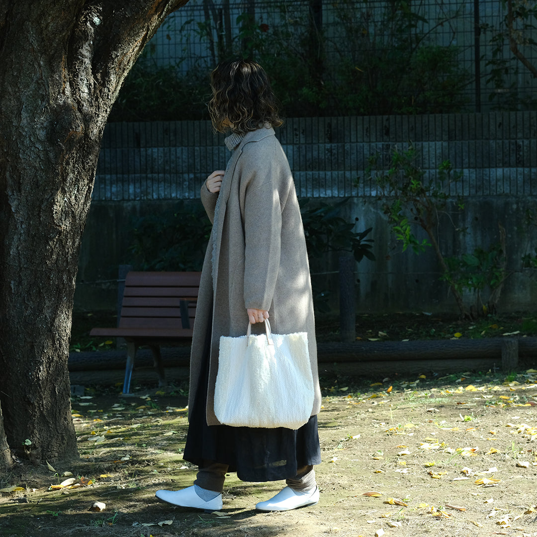 ［tatetoyoco］裂き織りバッグ（ポコ）