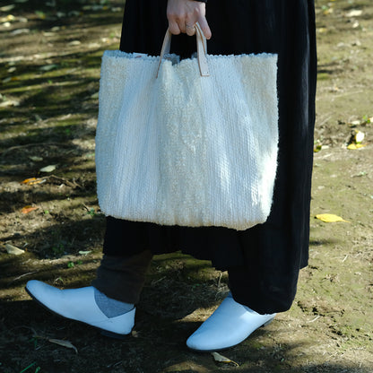 ［tatetoyoco］裂き織りバッグ（ポコ）