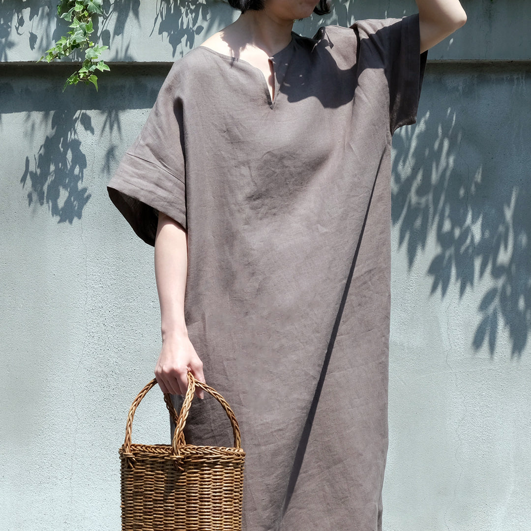 TLB HOME ハーフスリーブカフタン