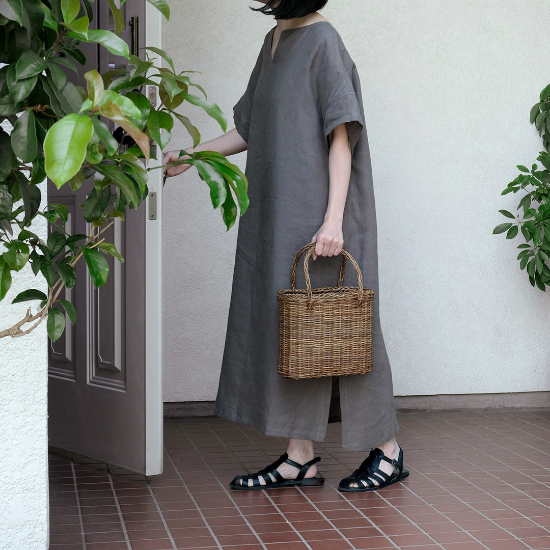 TLB HOME ハーフスリーブカフタン