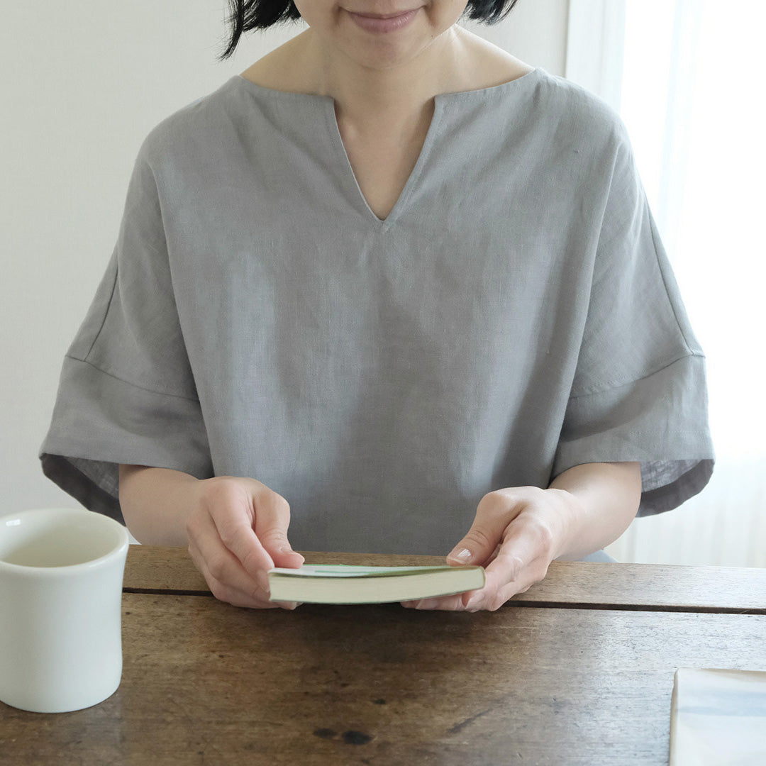 TLB HOME ハーフスリーブカフタン
