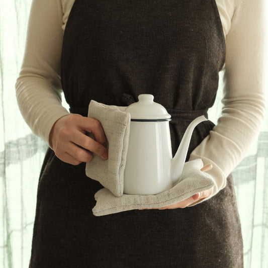 【在庫限り】TLB HOME リネンポットホルダー（13x20cm）