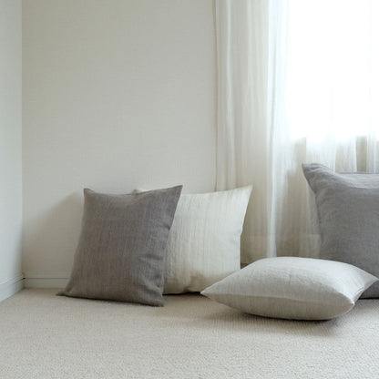 TLB HOME ウォッシュヘリンボーンクッション