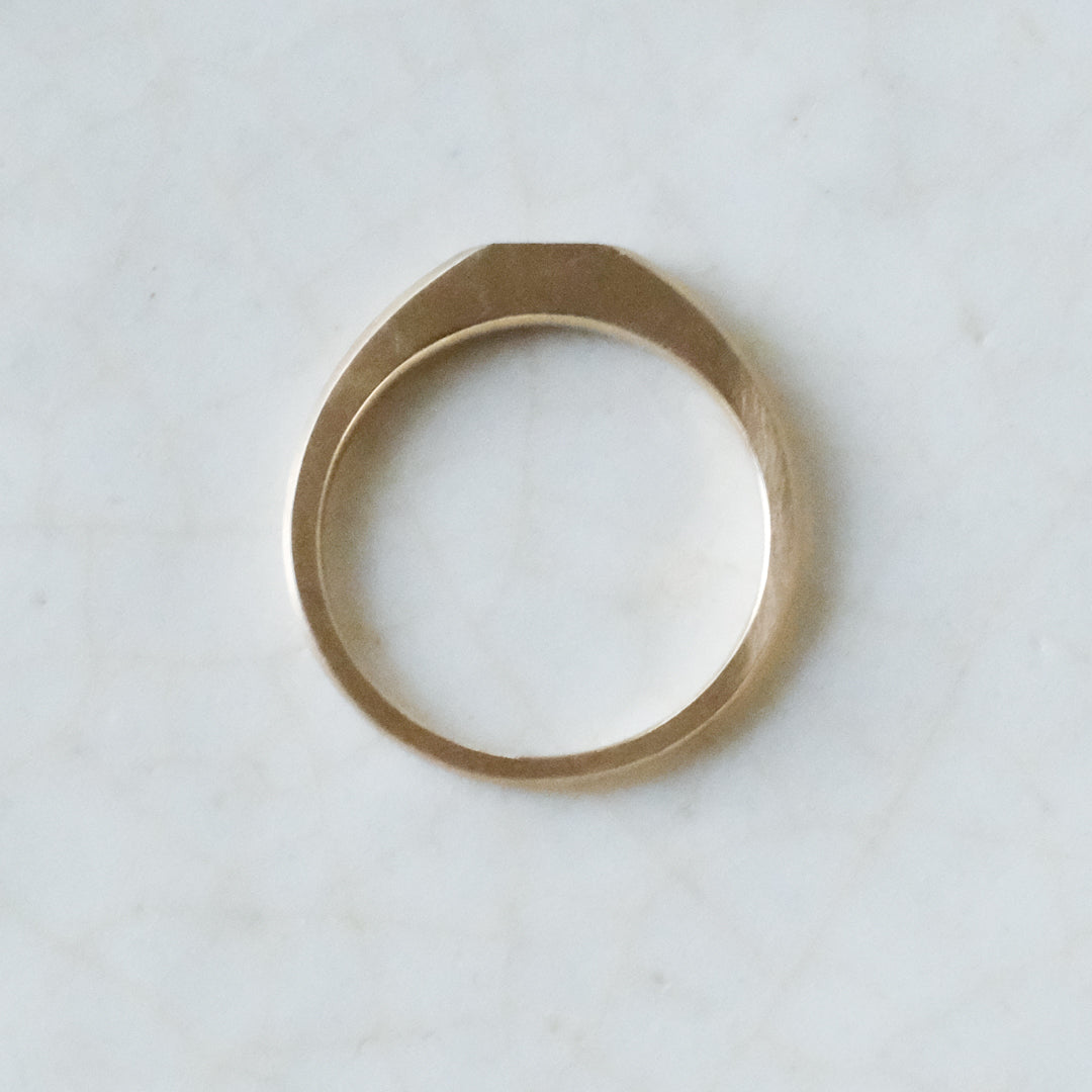 【受注商品】［cobaco］Birthstone Ring_signet