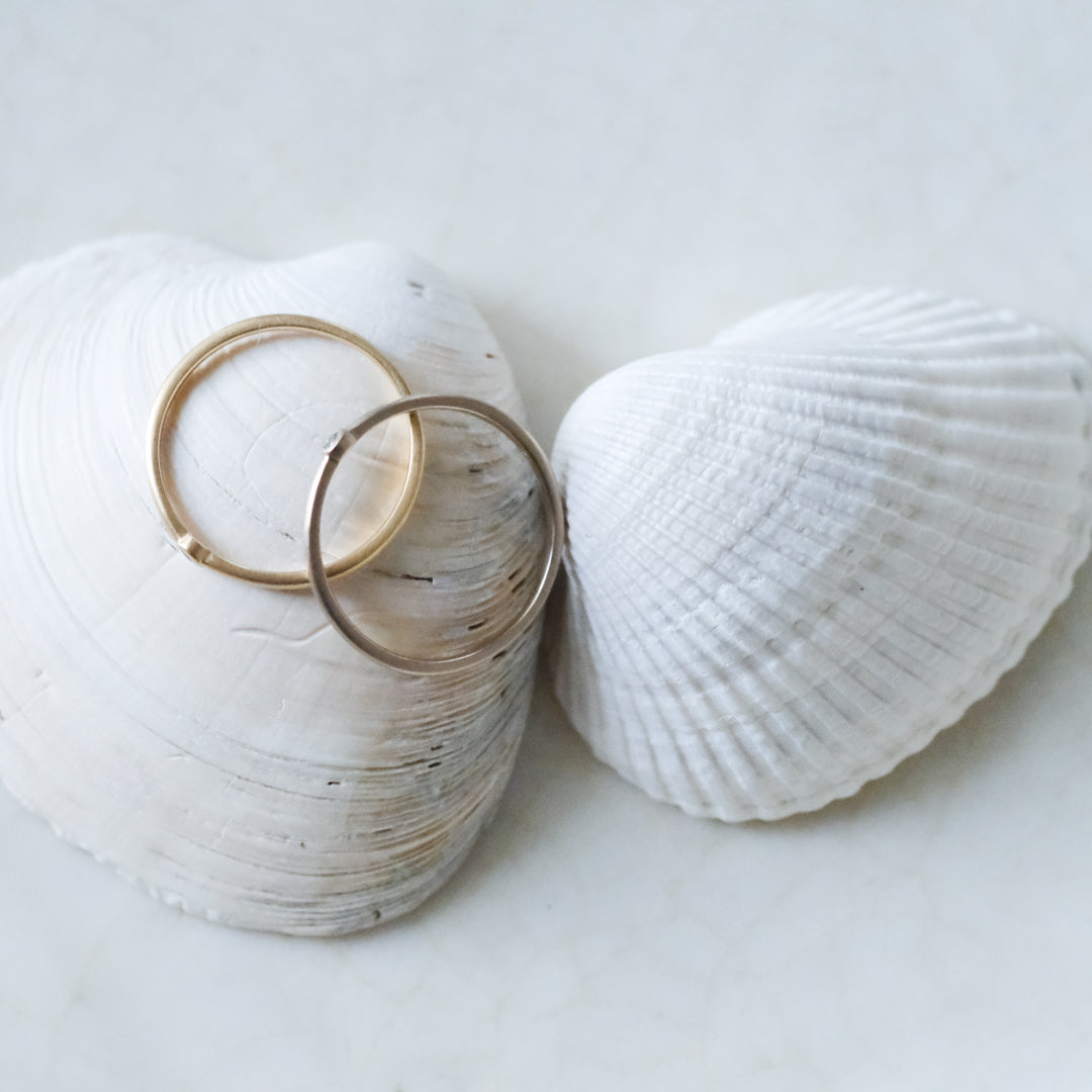 【受注商品】［cobaco］Birthstone Ring_matte