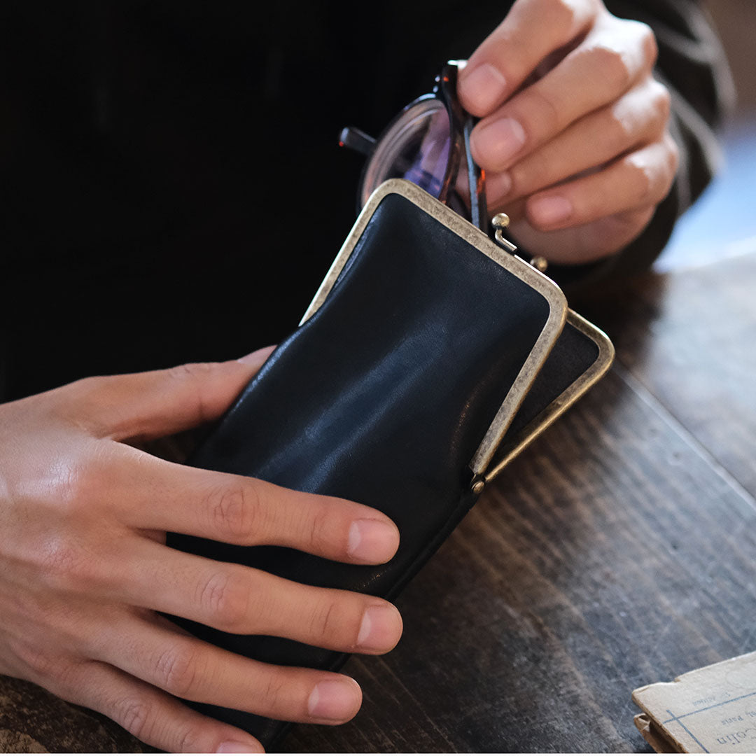 シンプルシックながま口の眼鏡ケース – Envelope - エンベロープ