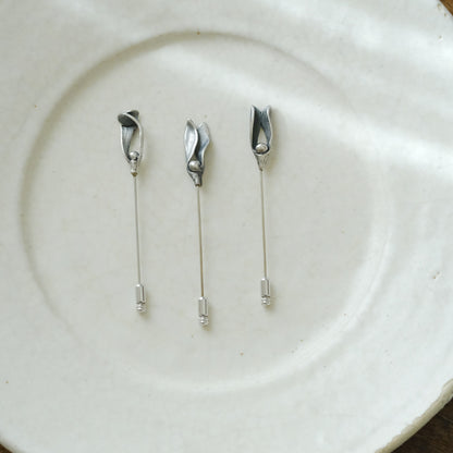 ［Furuhashi michiko］ヤドリギのクラバットピン