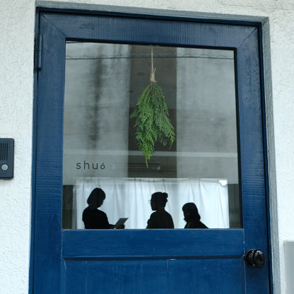 後で掲載［shuo'］Black Pearl Rutile Quartz Necklace