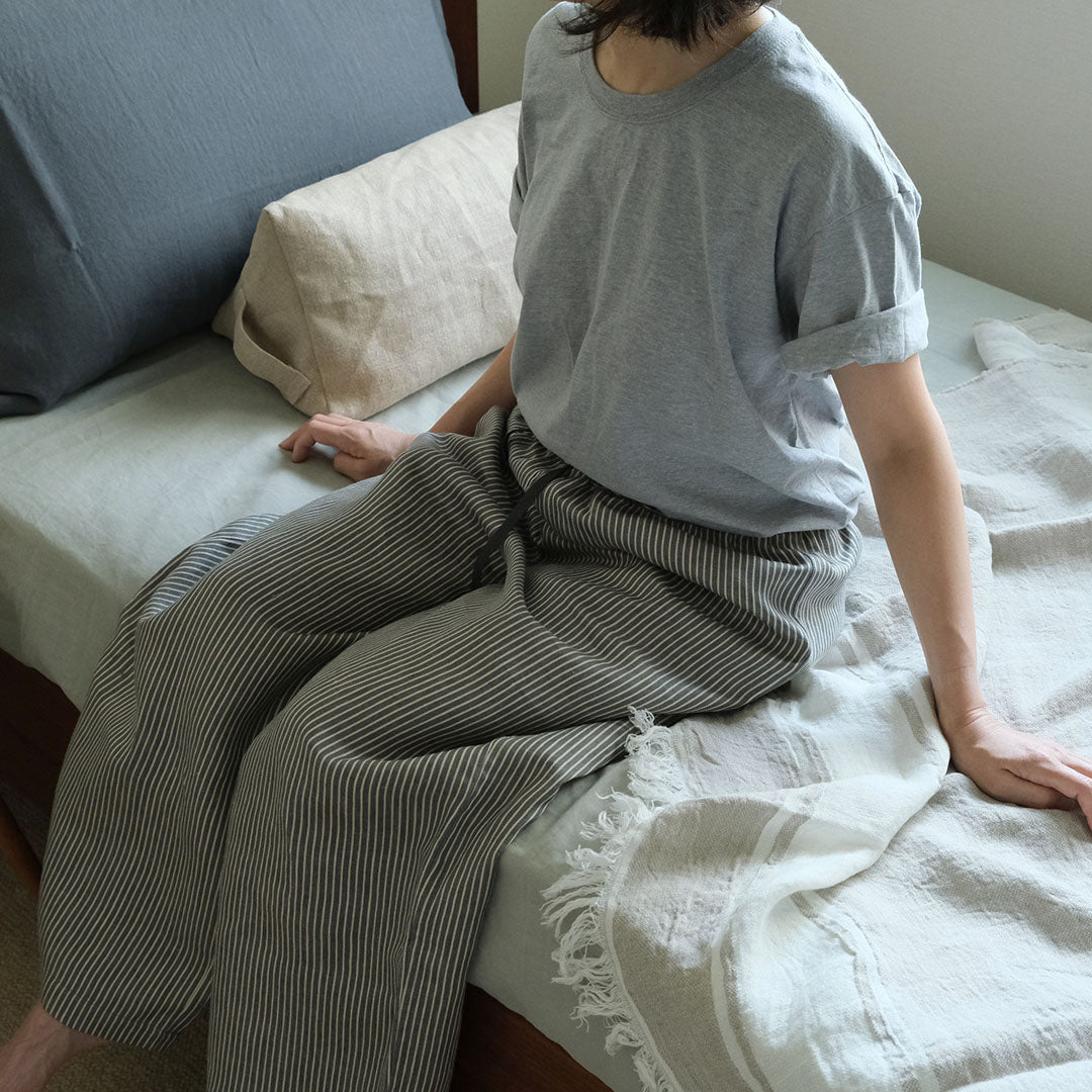 TLB HOME リネンスリープパンツ　セーラーズ