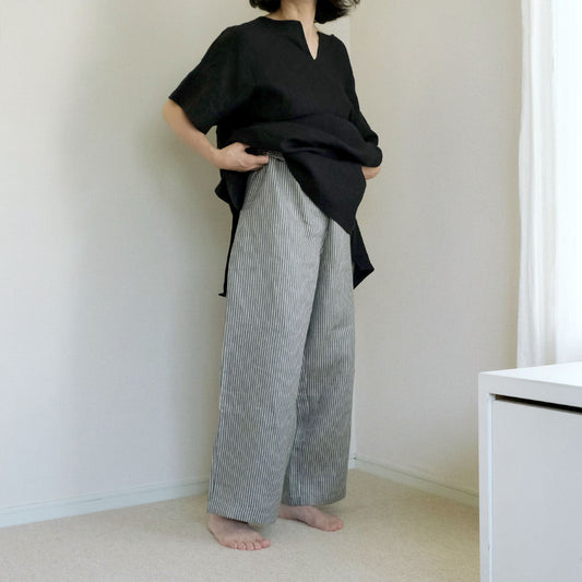 TLB HOME リネンスリープパンツ　セーラーズ