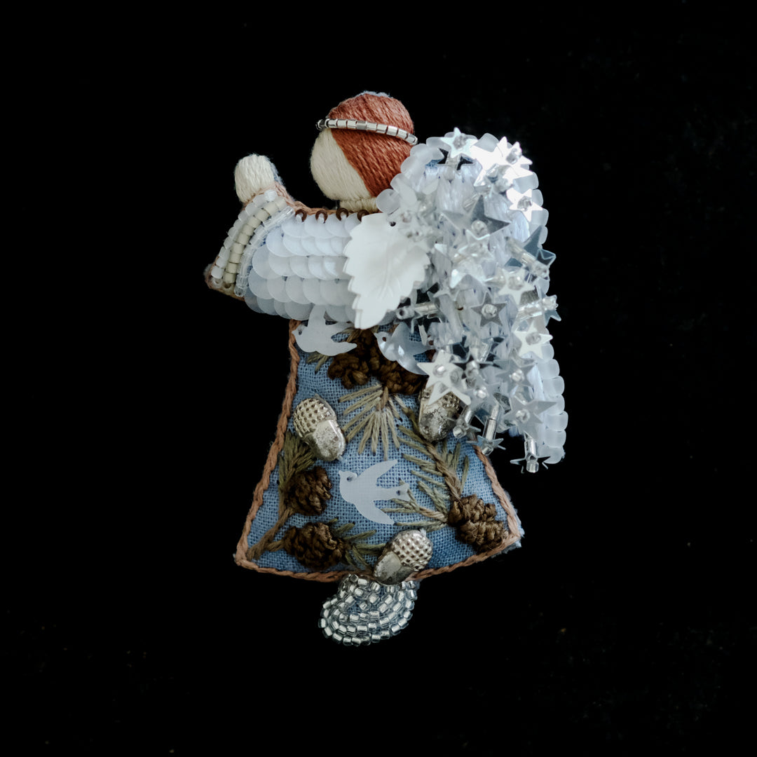 ［BOZZOLO］祈る天使 Brooch （E）