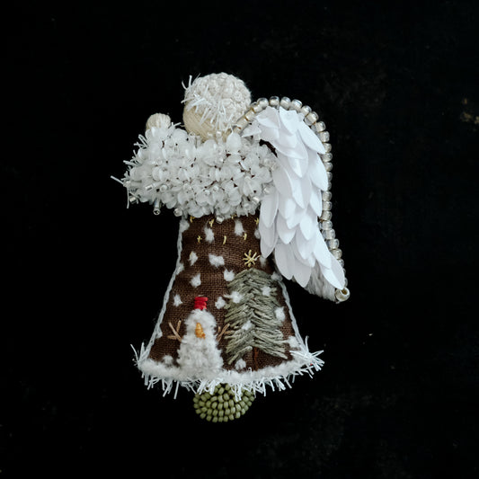 ［BOZZOLO］祈る天使 Brooch （G）