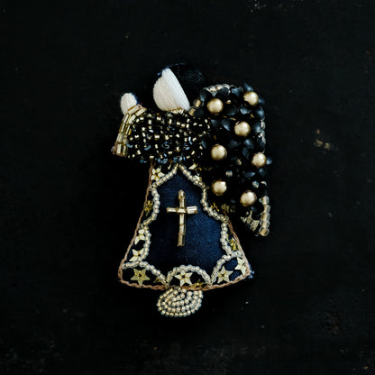 ［BOZZOLO］祈る天使 Brooch （H）