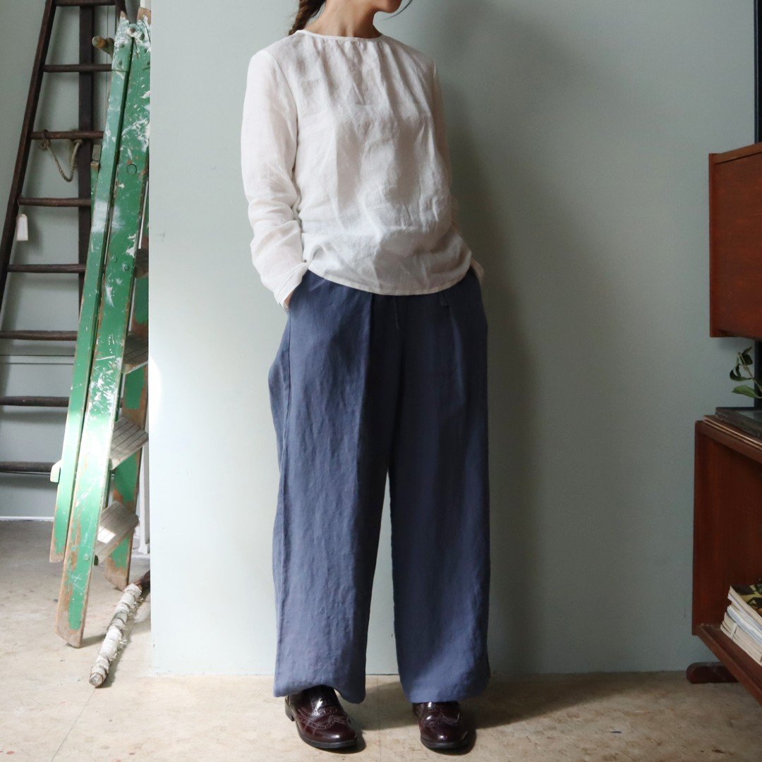 パンツスタイルにも