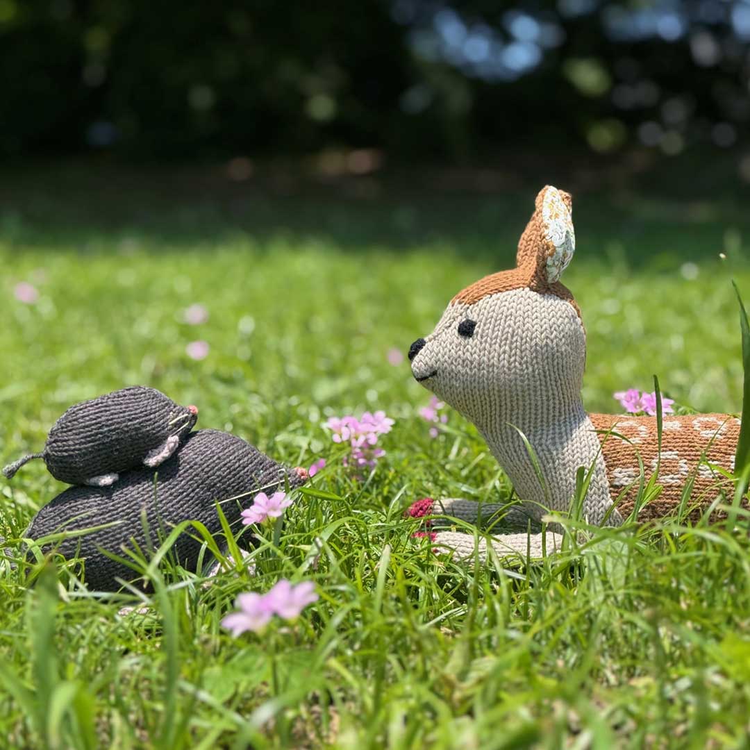 【受注商品】金森美也子×MOORIT　森のともだち こじか（完成品）